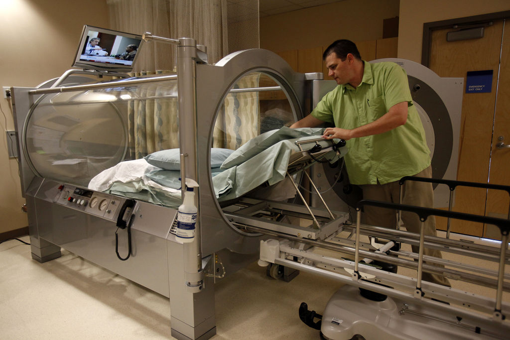 Hyperbaric oxygen therapy helps body heal wounds News, Sports, Jobs